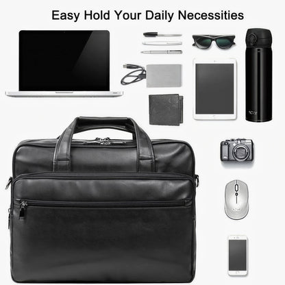 Genuine Leather Briefcase for Men
