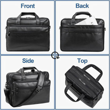 Genuine Leather Briefcase for Men