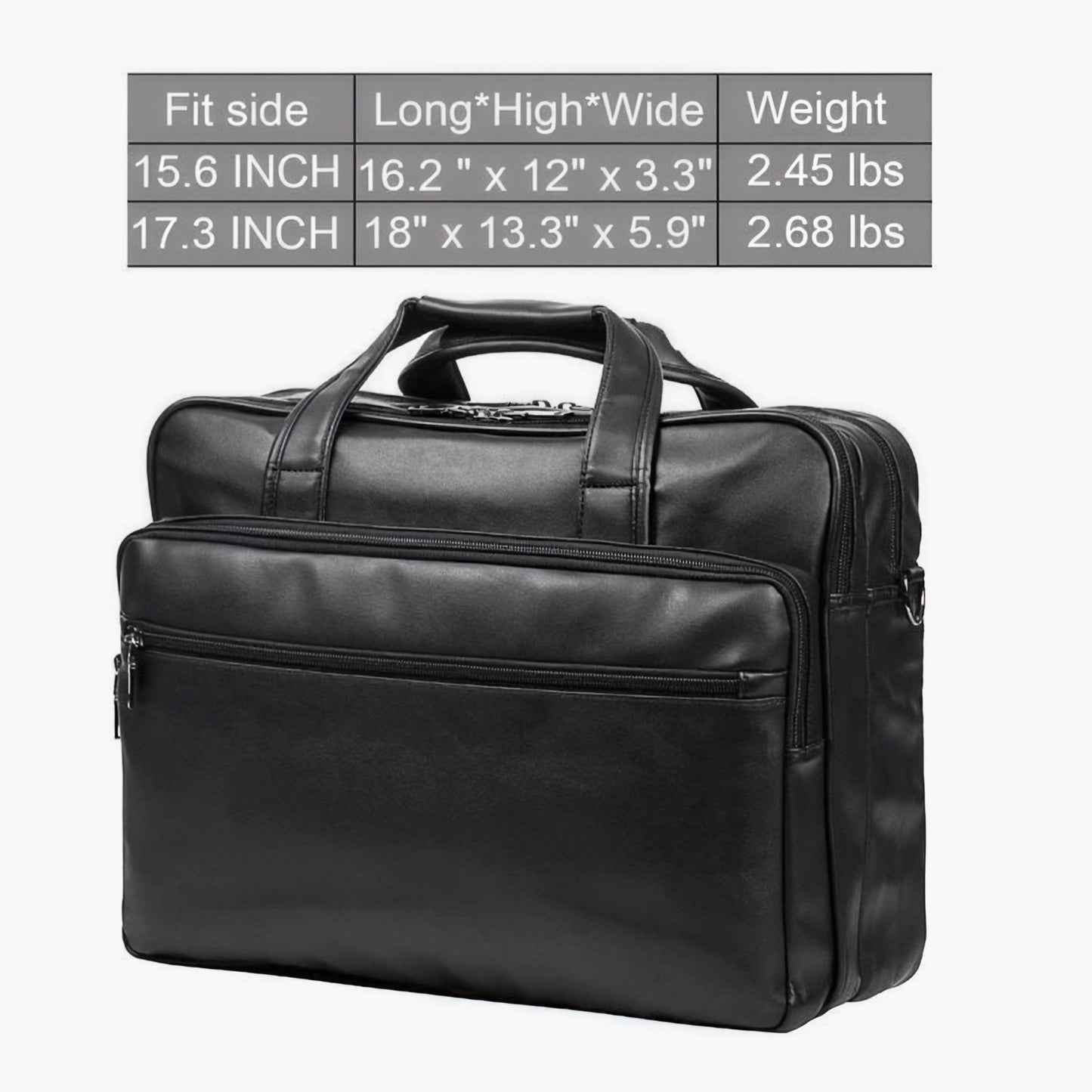 Genuine Leather Briefcase for Men