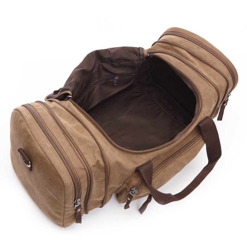 Men's Canvas Travel Duffle Bag