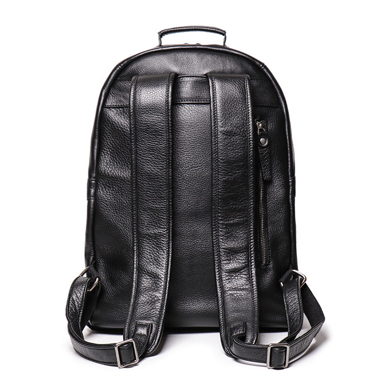 Men's Genuine Leather Backpack Purse