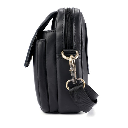 Men's Genuine Leather Crossbody Sling Bag