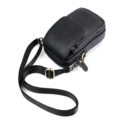 Men's Genuine Leather Crossbody Sling Bag