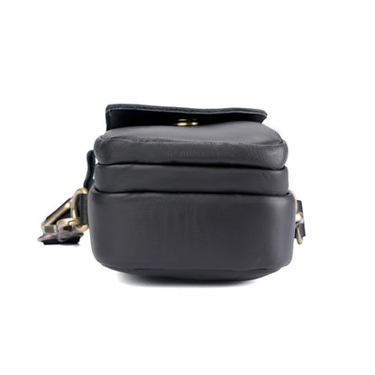 Men's Genuine Leather Crossbody Sling Bag