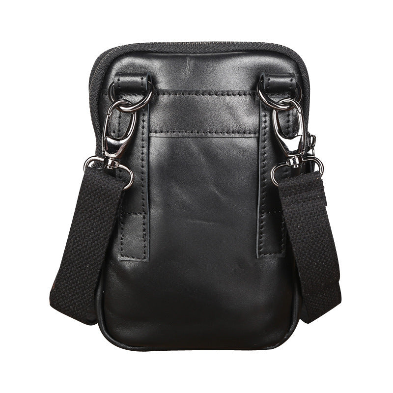 Men's Genuine Leather Crossbody Sling Bag