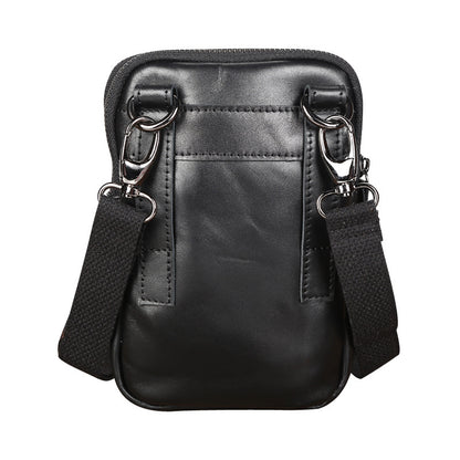 Men's Genuine Leather Crossbody Sling Bag