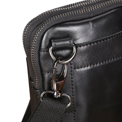 Men's Genuine Leather Crossbody Sling Bag