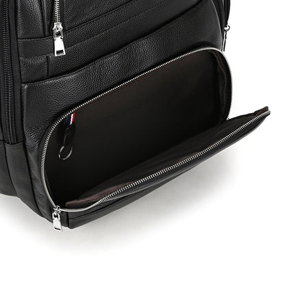 Men's Vintage Leather Laptop Backpack