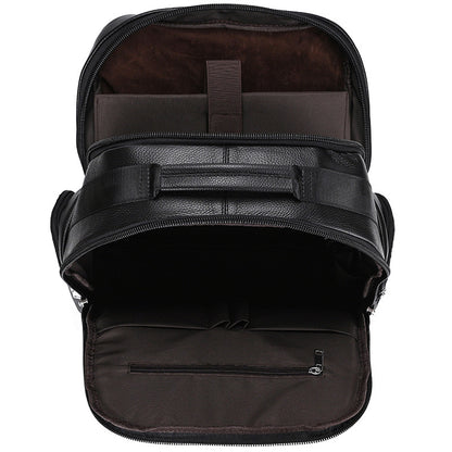 Men's Vintage Leather Laptop Backpack