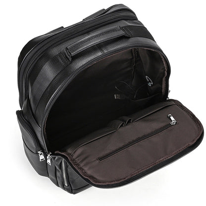 Men's Vintage Leather Laptop Backpack