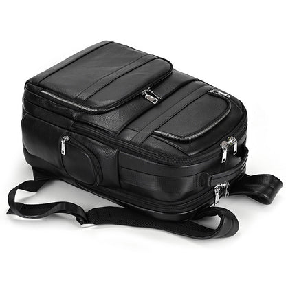 Men's Vintage Leather Laptop Backpack