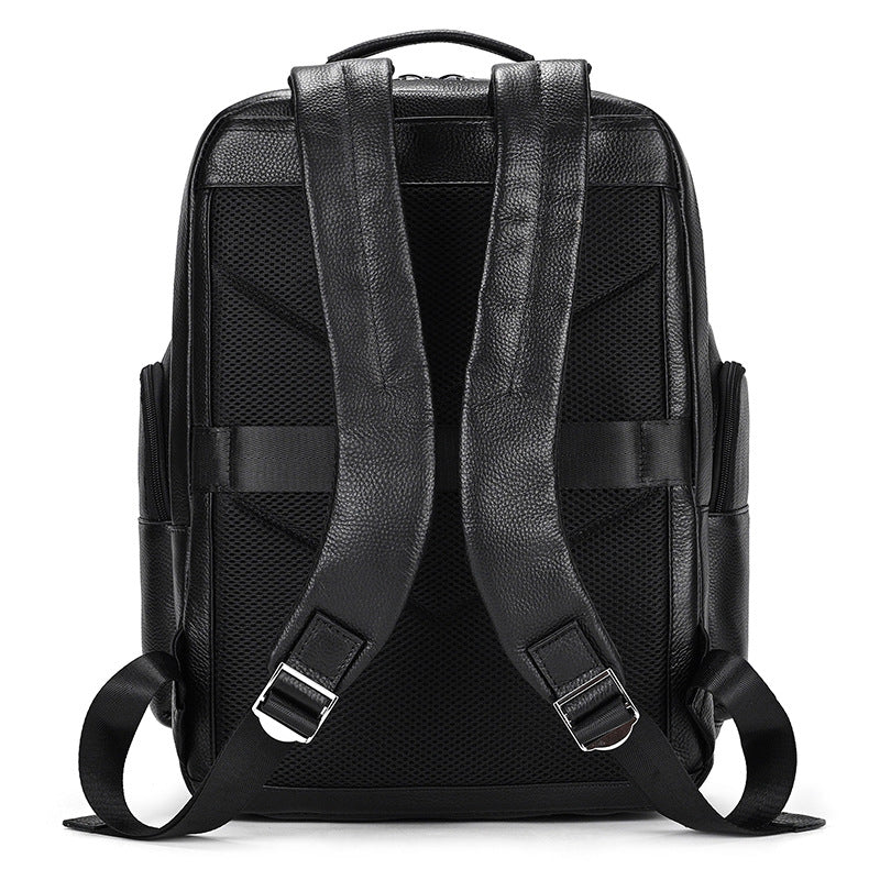 Men's Vintage Leather Laptop Backpack