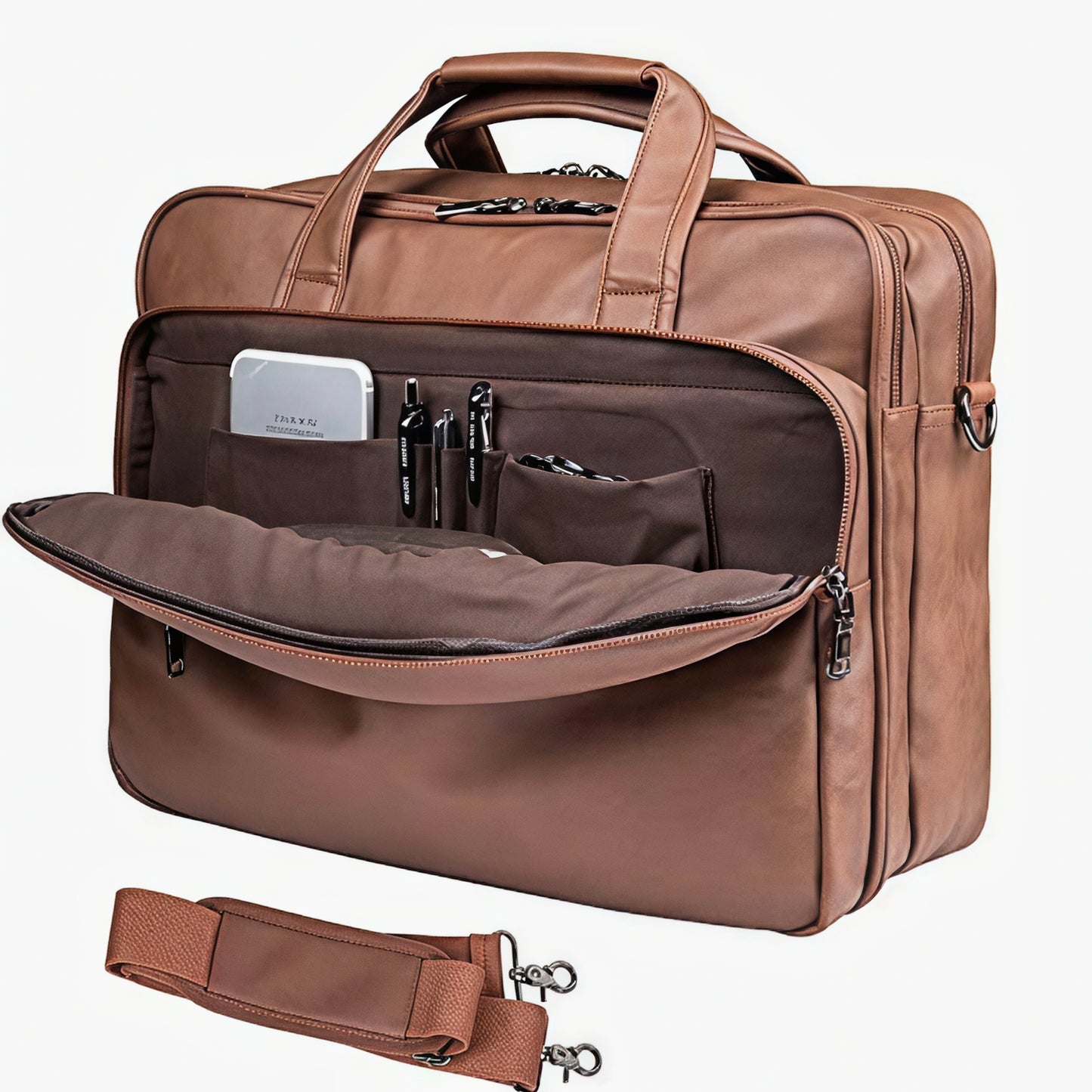 Genuine Leather Briefcase for Men