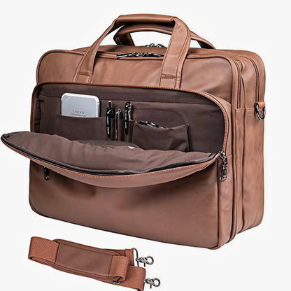Genuine Leather Briefcase for Men