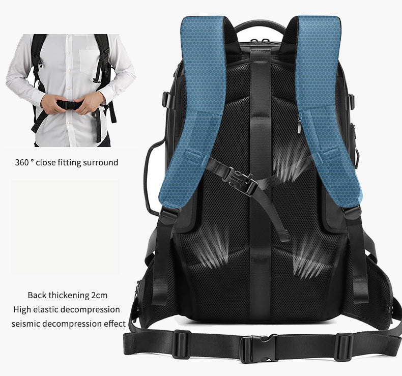 Extra Large Travel Backpack Expandable Carry on Backpack