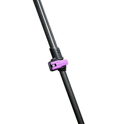 Real Carbon Fiber Adjustable Trekking Poles