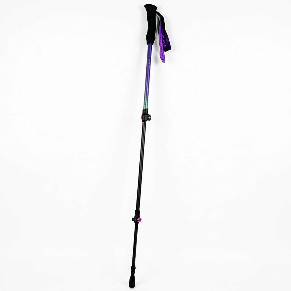 Real Carbon Fiber Adjustable Trekking Poles