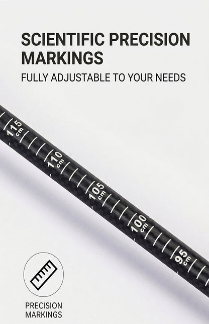 Real Carbon Fiber Adjustable Trekking Poles