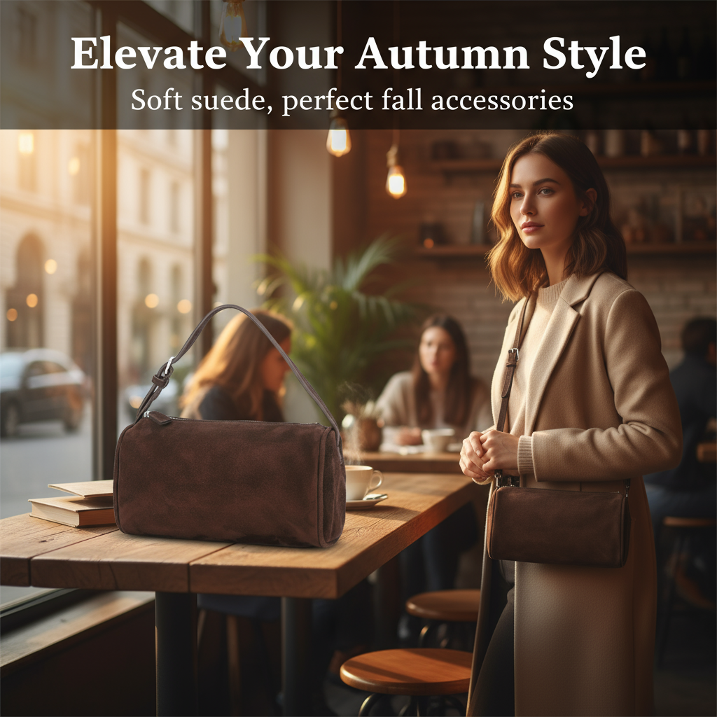 Suede Crossbody Handbags for Women
