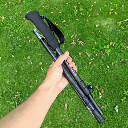 Ultra-Light 5-Section Foldable Carbon Fiber Trekking Poles