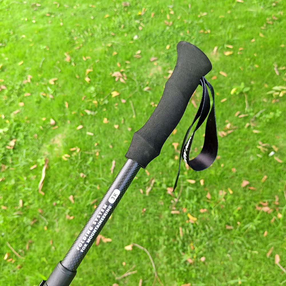 Ultra-Light 5-Section Foldable Carbon Fiber Trekking Poles