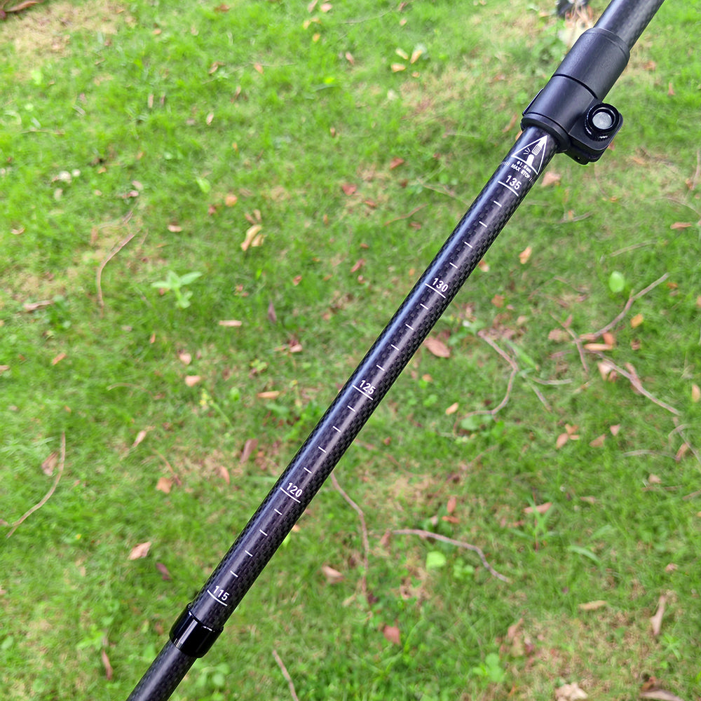 Ultra-Light 5-Section Foldable Carbon Fiber Trekking Poles