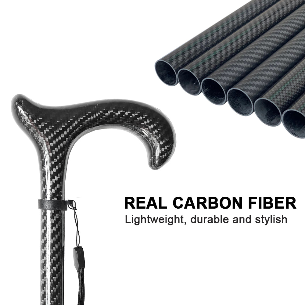 Ultra-Lightweight T700 Carbon Fiber Walking Cane