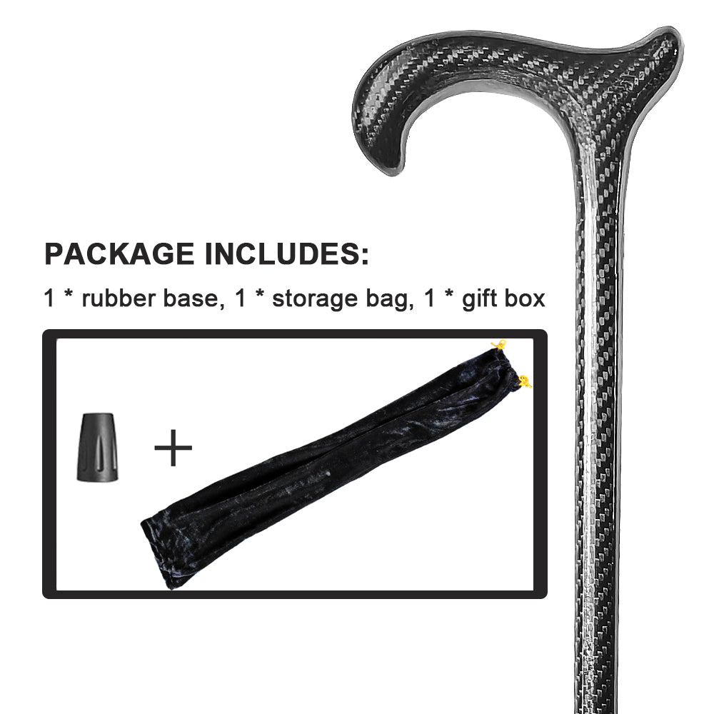 Ultra-Lightweight T700 Carbon Fiber Walking Cane