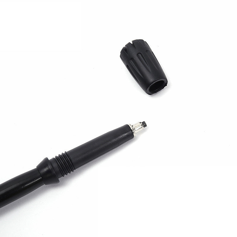 Ultralight 5-Section Aluminum Folding Trekking Poles with Shock Absorption