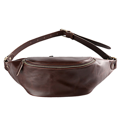 Vintage Crazy Horse Leather Fanny Pack