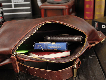 Vintage Crazy Horse Leather Fanny Pack