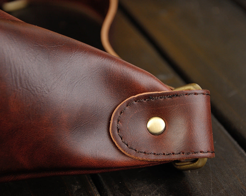 Vintage Crazy Horse Leather Fanny Pack