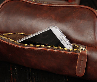 Vintage Crazy Horse Leather Fanny Pack