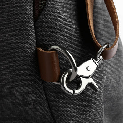 Vintage Waxed Canvas Sling Bag