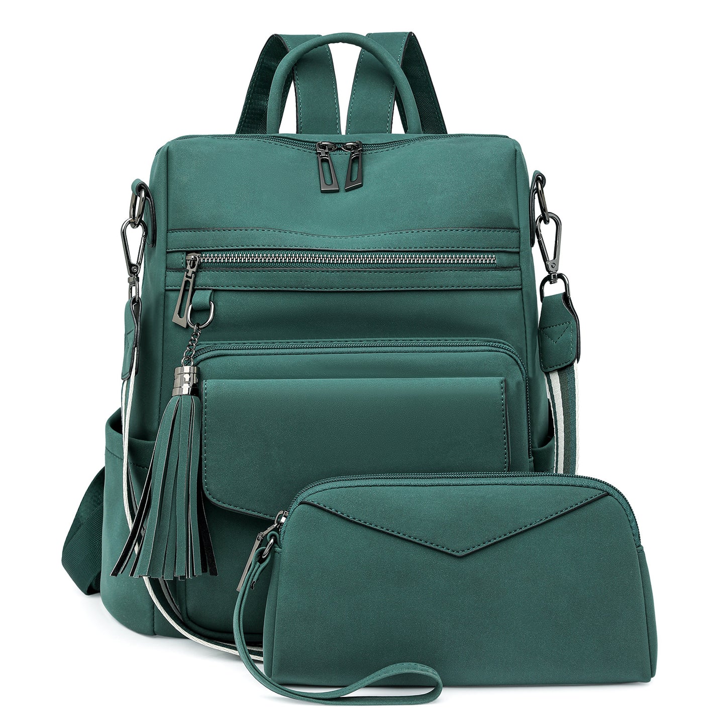 Women's Leather Laptop Backpack