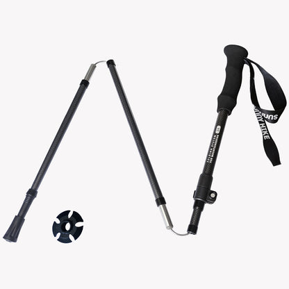Ultra-Light 5-Section Foldable Carbon Fiber Trekking Poles