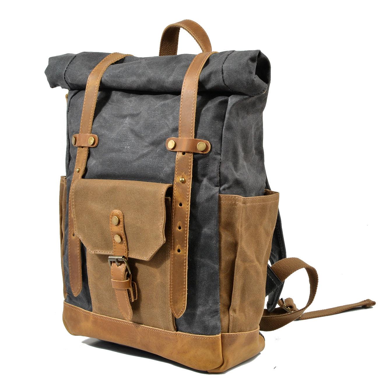 Outdoor Sports Hiking Canvas Backpack