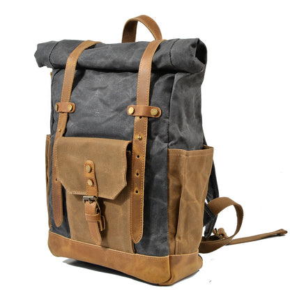Outdoor Sports Hiking Canvas Backpack