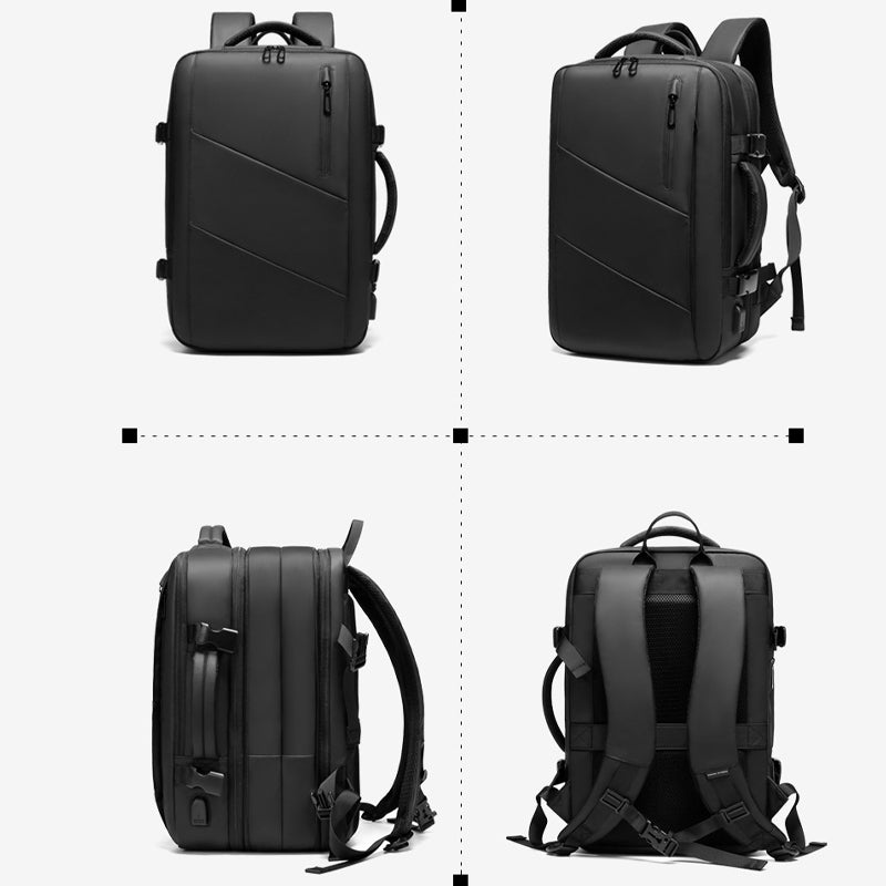 Expandable Travel Laptop Backpack Details