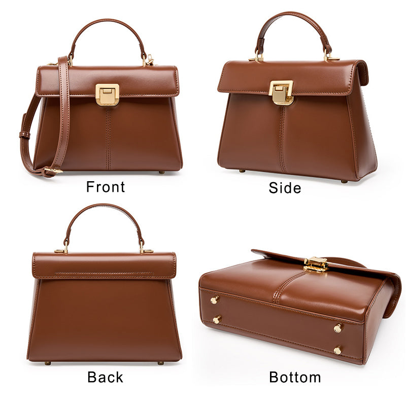 Women's Leather Satchel Bag